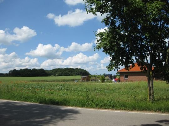 Baugrundstück mit unverbauten Feldblick in Kirchdorf zw. Greifswald & Stralsund gelegen
